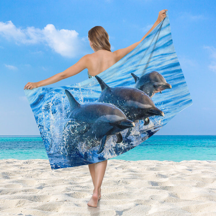 Women's beach towel by Luvikno