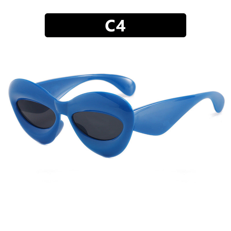 Dame Cat-Eye solbriller i moderne design Luvikno