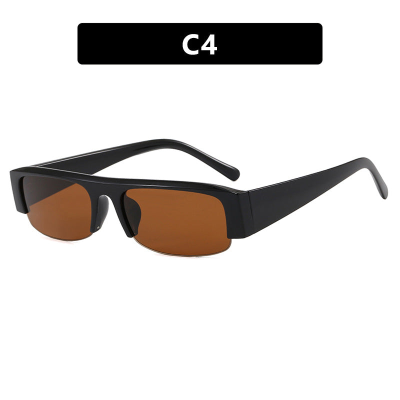 Dame solbriller i urban stil med bred ramme og beskyttende UV-filter Luvikno