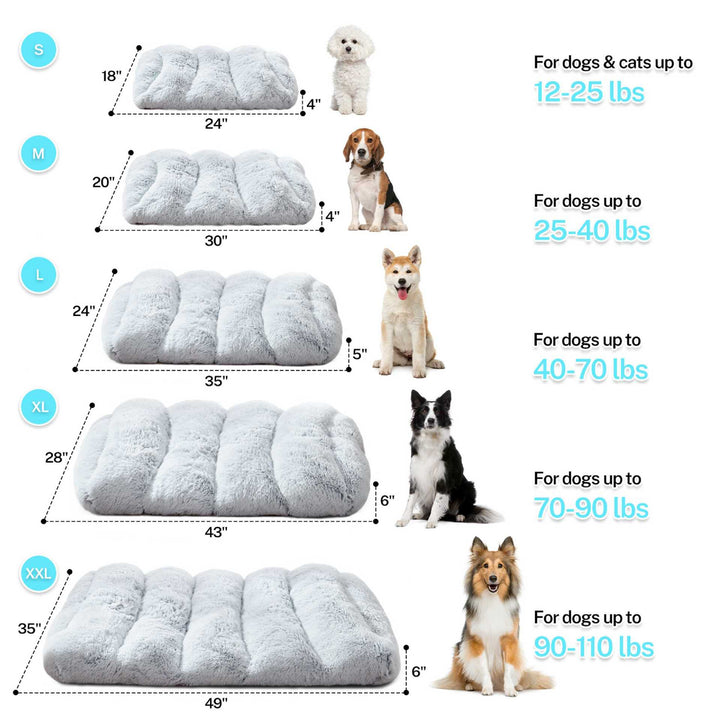 Unisex Komfortabelt og mykt hundeseng Luvikno