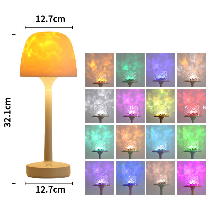 Luvikno | LumiAura magisk lampe | Beroligende atmosfære for ethvert rom
