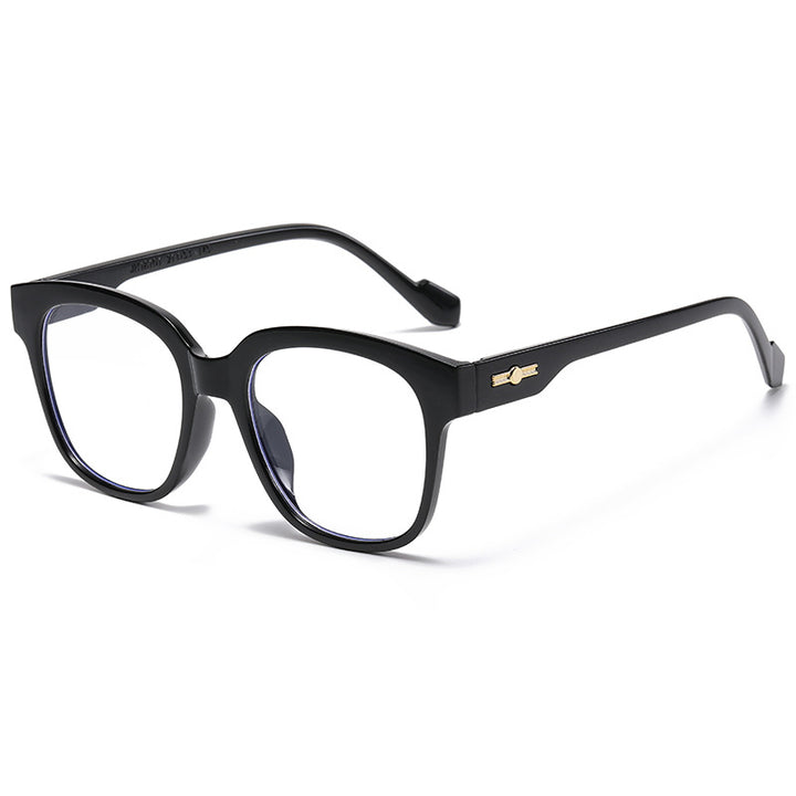 Dame Kvadratisk solbrille i elegant skilpadde-design Luvikno