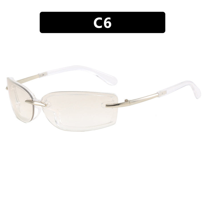 Dame trendy solbrille med moderne design og UV-beskyttelse Luvikno