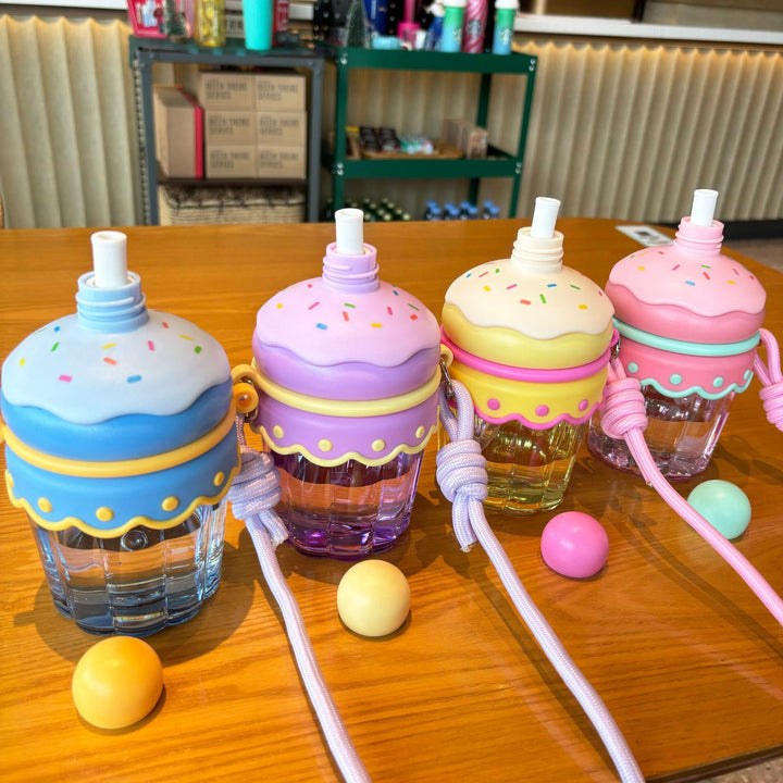 Dame kreativ Cupcake Drikkeflaske Luvikno