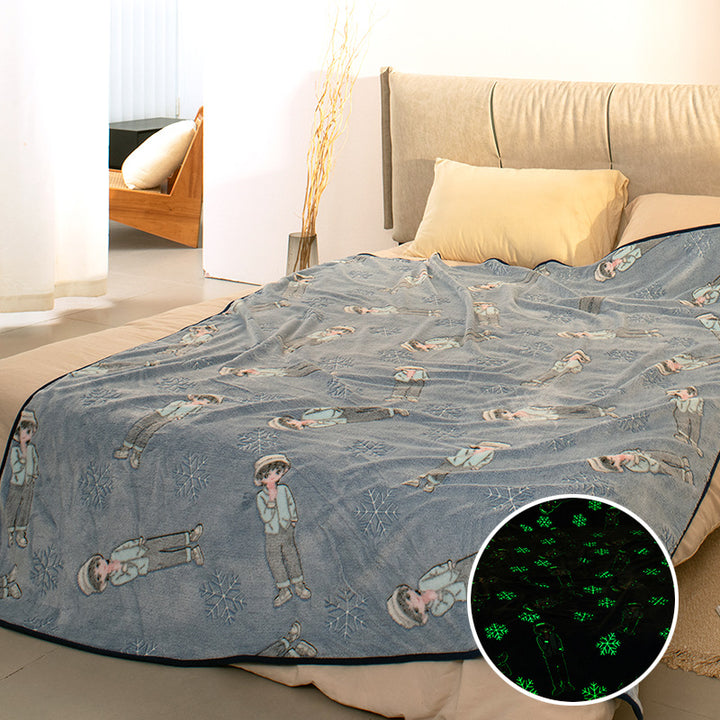 Dame kosesl blanket med gaming-motiv Luvikno