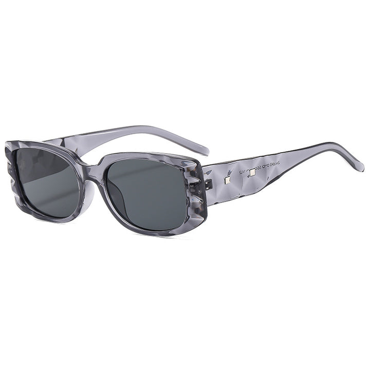 Dame Designer solbrille med unikt ramme og UV-beskyttelse Luvikno