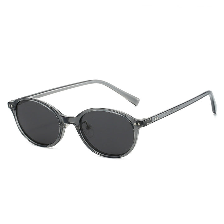 Dame Premium solbrille i elegant oval design Luvikno