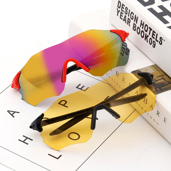 Dame Sport-solbrille med høyt utviklet aerodynamisk design Luvikno