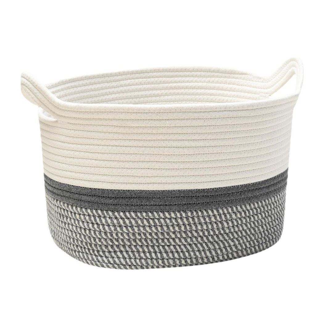 Dame Moderne Oppbevaringskurv med fl woven design Luvikno