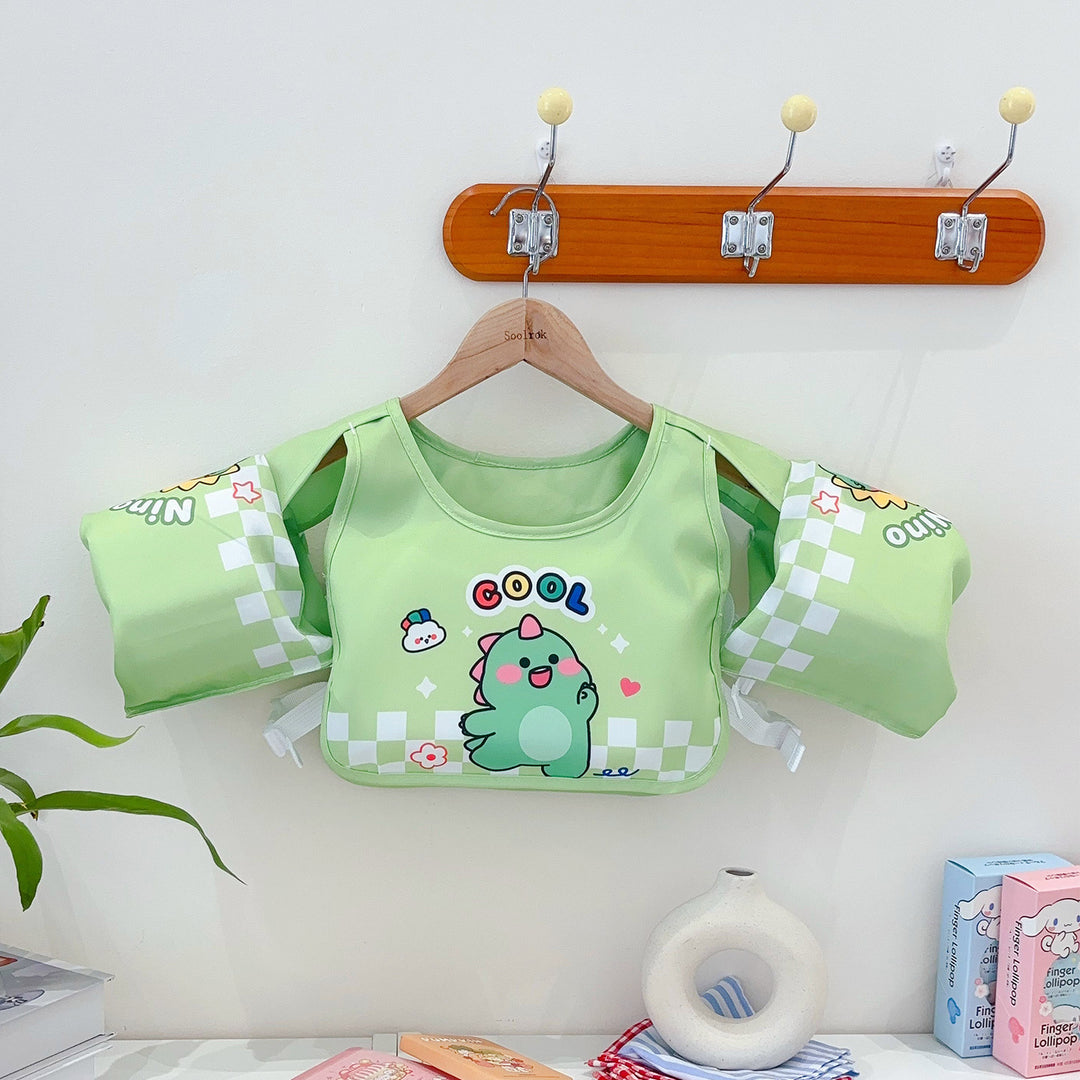 Unisex oppustbar svømmehjelp med søtt design Luvikno