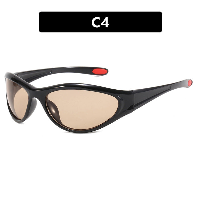 Dame sports solbrille med polarisert glass og ergonomisk design Luvikno