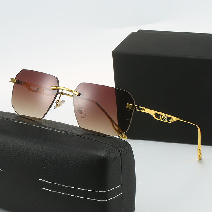 Dame moterik solbrille med luksuriøs ramme og ergonomisk design Luvikno
