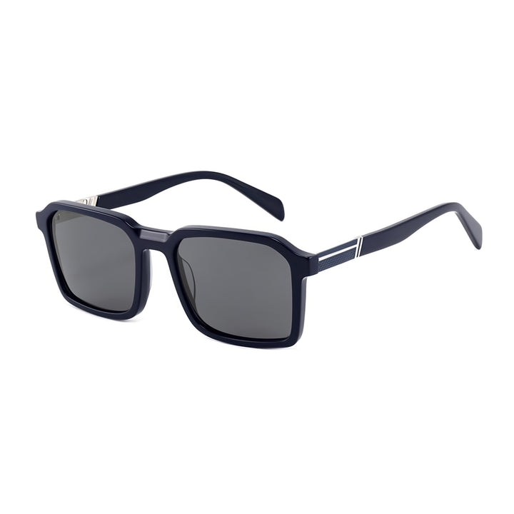 Dame Premium solbrille med moderne, putefasong ramme og polarisert glass Luvikno