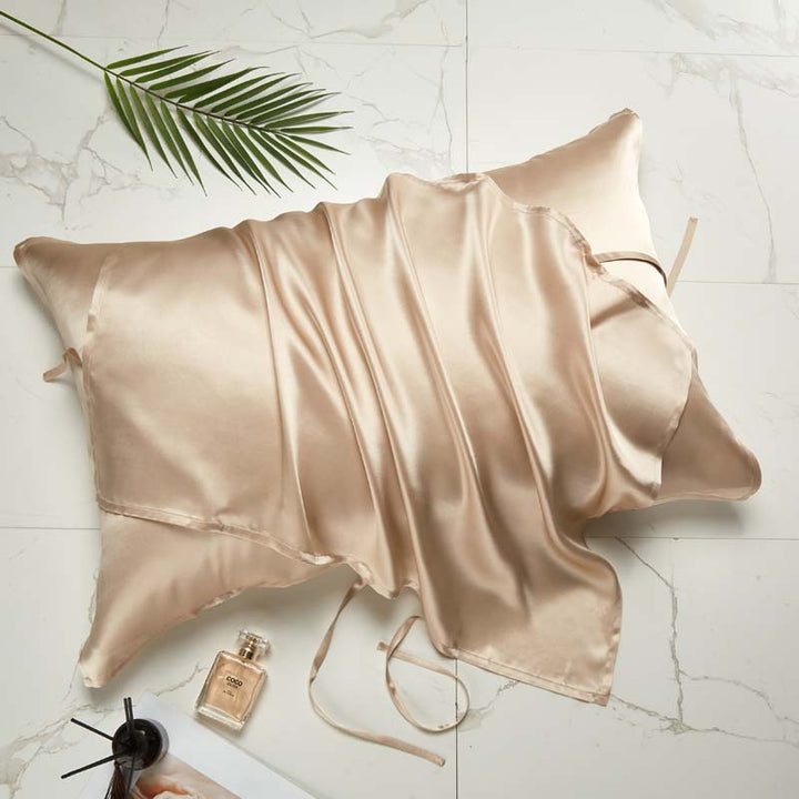 Dame silke putetrekk med elegant design Luvikno