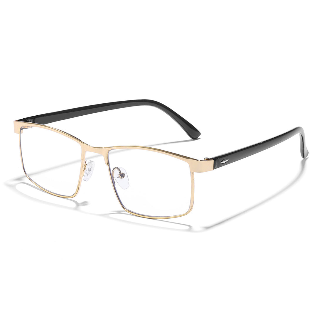 Dame elegant brille med lett metallramme Luvikno