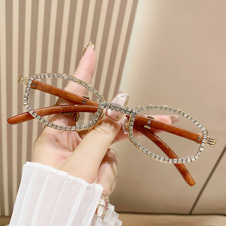 Dame solbrille i elegant glamor stil Luvikno
