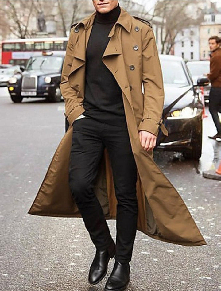 Luvik | Herre klassisk trenchcoat