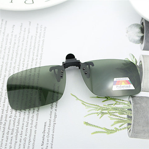 Dame Clip-On solbriller med polariserte linser Luvikno