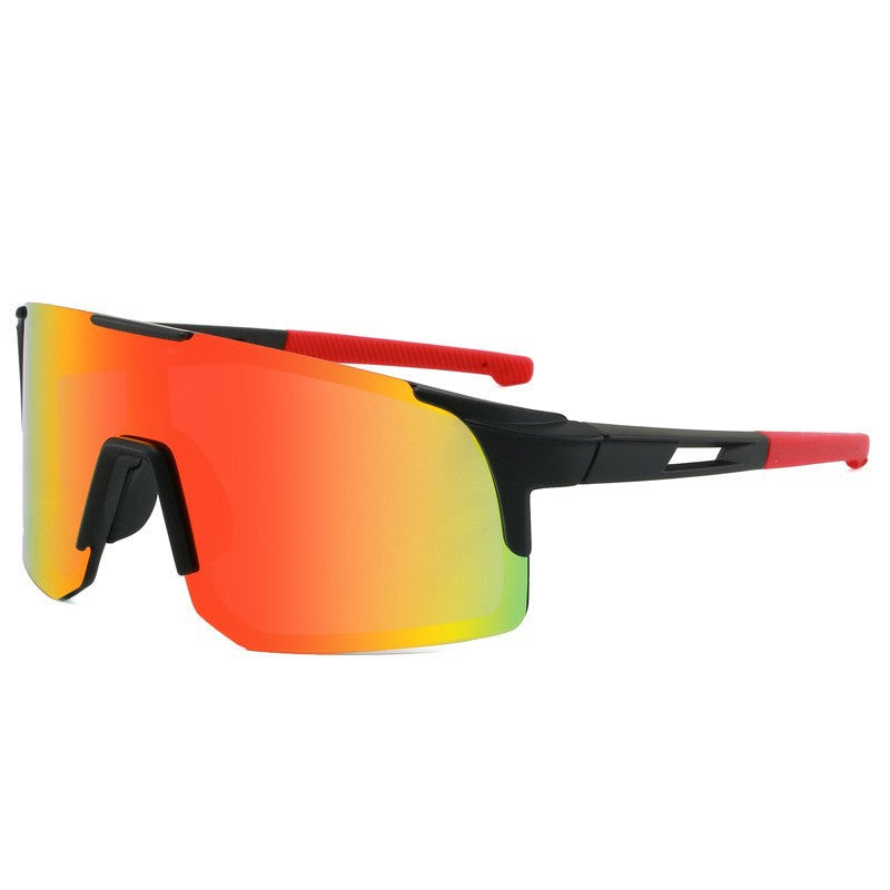 Dames Sporty Racing Glasses med aerodynamisk design og justerbar nesepad Luvikno