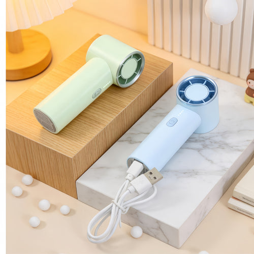 Dame bærbar mini-vifte med ergonomisk design Luvikno