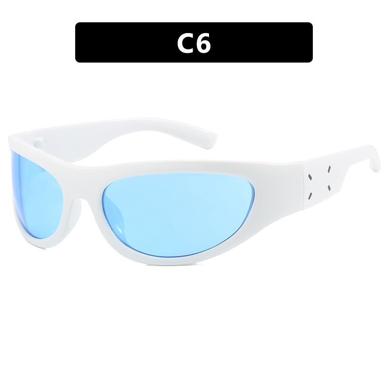 Dame sports solbrille med ergonomisk design og omfattende UV-beskyttelse Luvikno