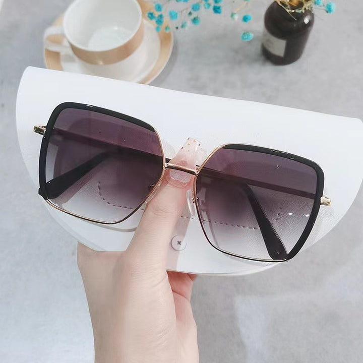 Dame stilige oversized solbriller Luvikno