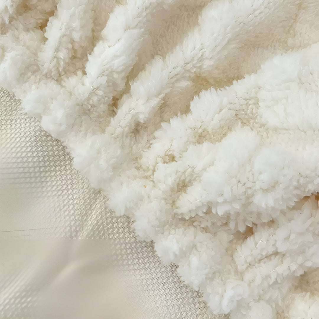Samt-sofa trekk med diamantmønster – Myk & Luksuriøs | Perfekt passform for enhver sofa | Luvikno