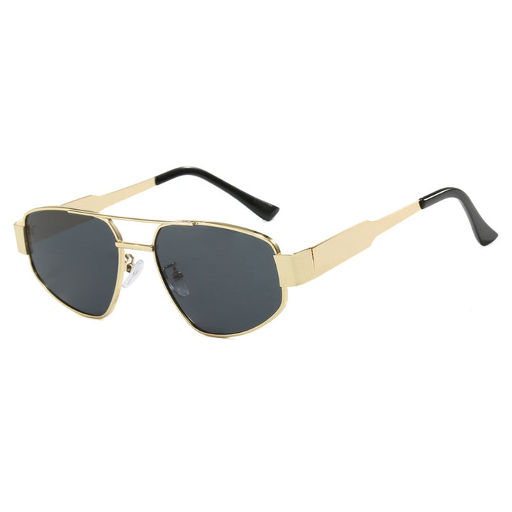 Dame stilige oversized solbeskyttelsesbriller Luvikno