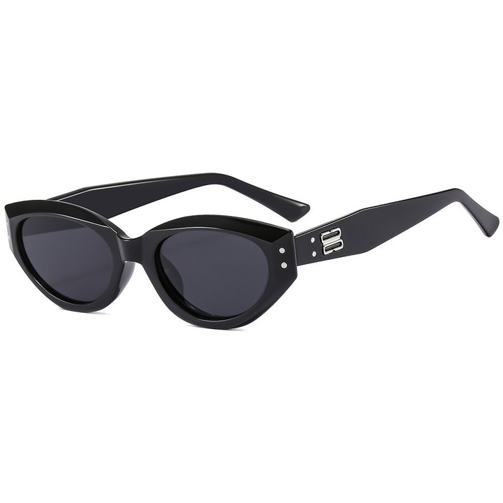 Dame Cat-Eye solbriller i moderne design Luvikno