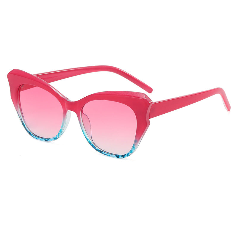 Dame Cat-Eye Solbrille med stilfullt design Luvikno