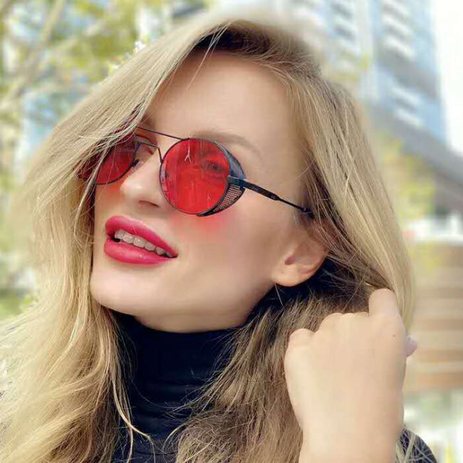 Dame Mode Metallinnfatning Brille Luvikno