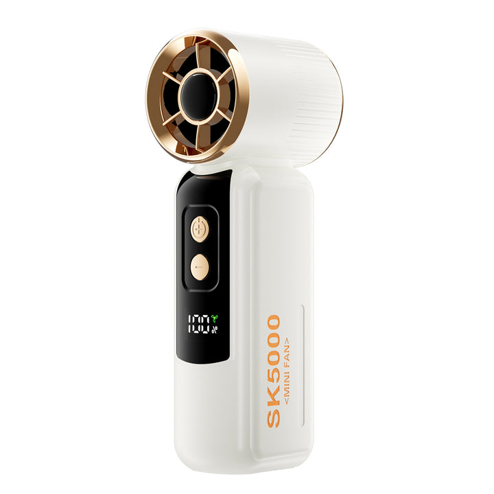 Unisex Bærbar Oppladbar Mini Vifte Luvikno