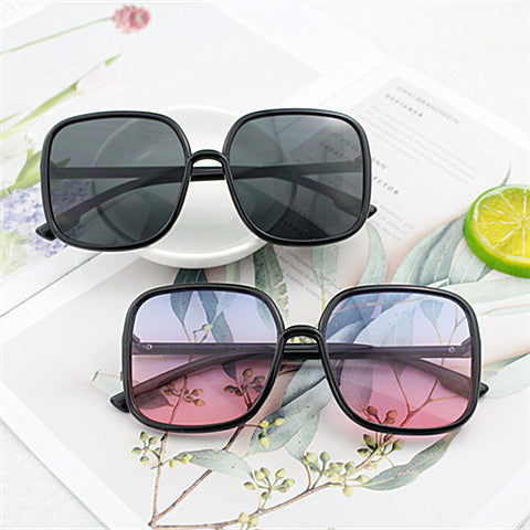 Dame kvadratisk designerbrille med moderne mønster Luvikno