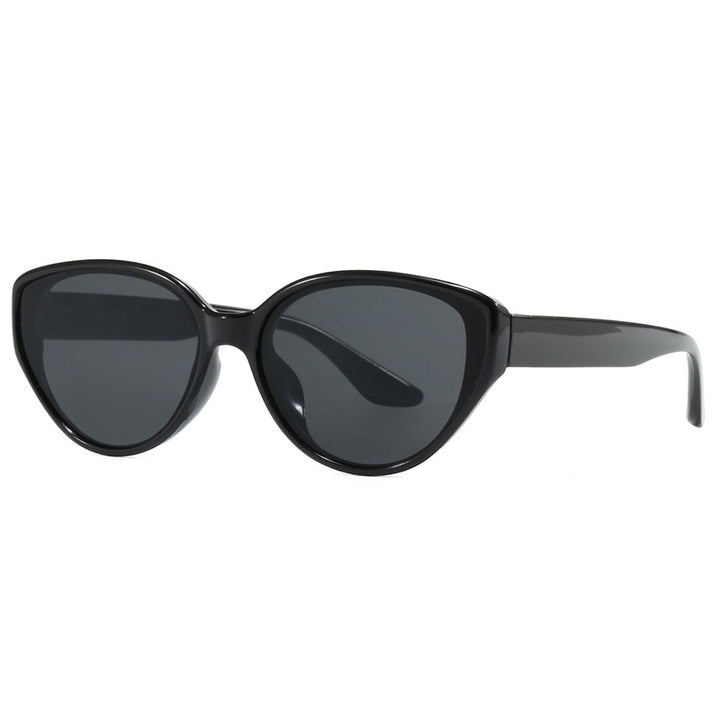 Dame Cat-Eye solbriller med moderne design Luvikno