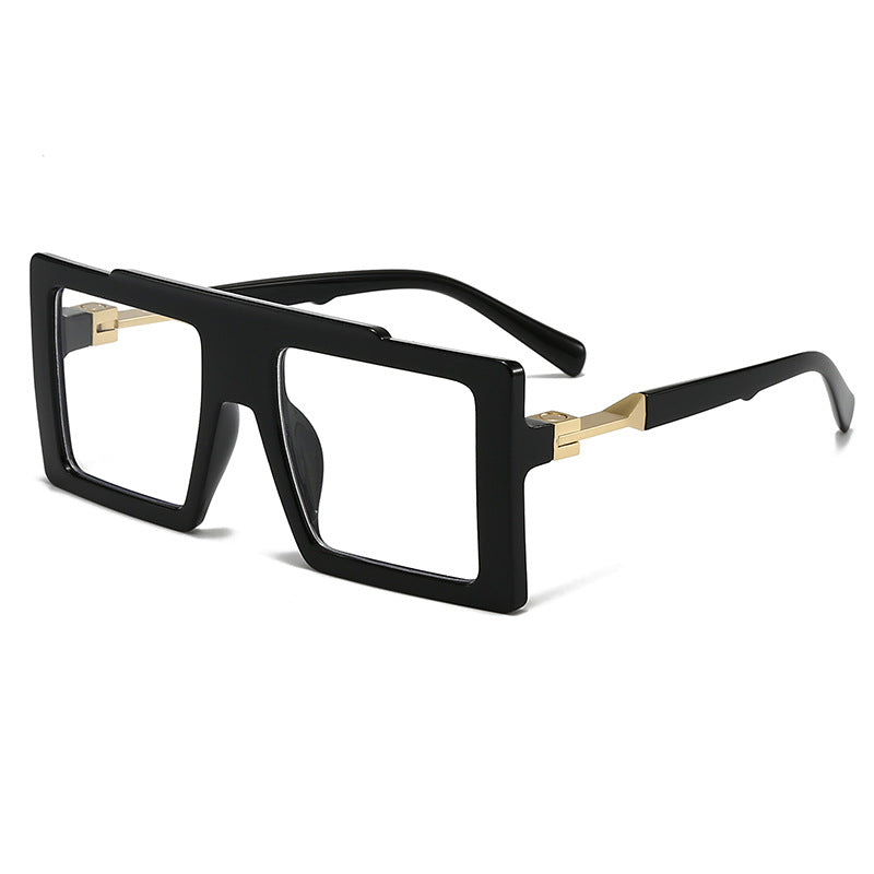 Dame moteriktig solbrille med rektangulær ramme Luvikno