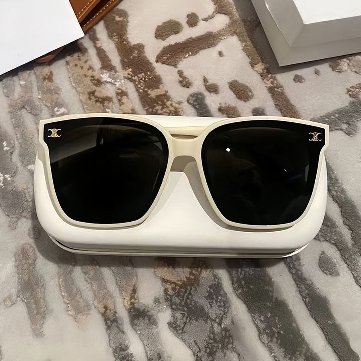 Dame moterik kvadratisk solbrille med høykvalitets, fargeforandrende linser Luvikno