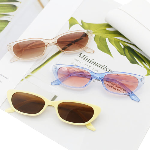 Dame Cat-Eye solbriller med eksklusiv design Luvikno