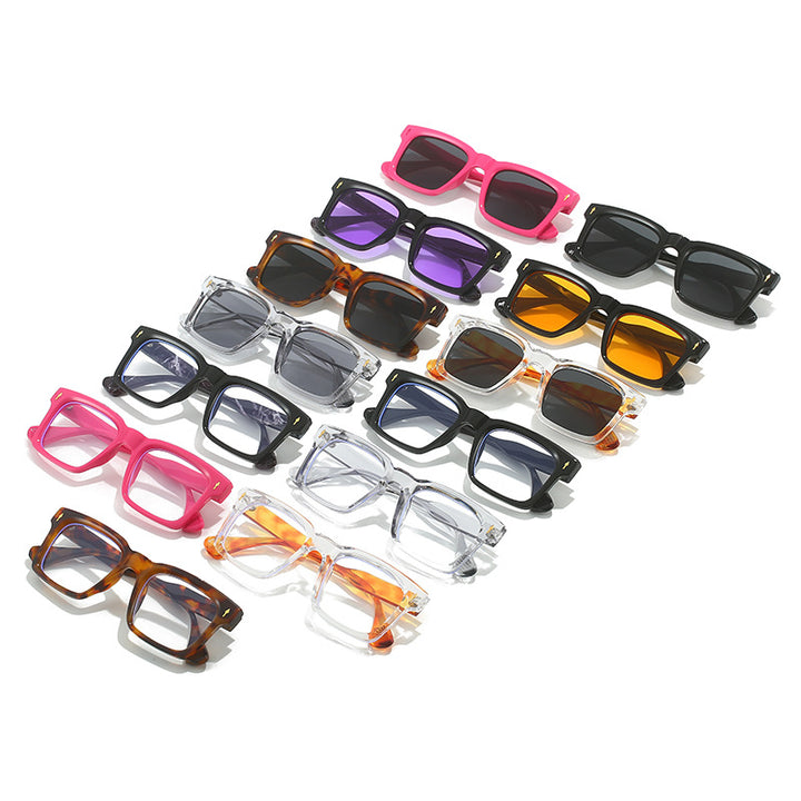 Dame stilig firkantet solbrille Luvikno
