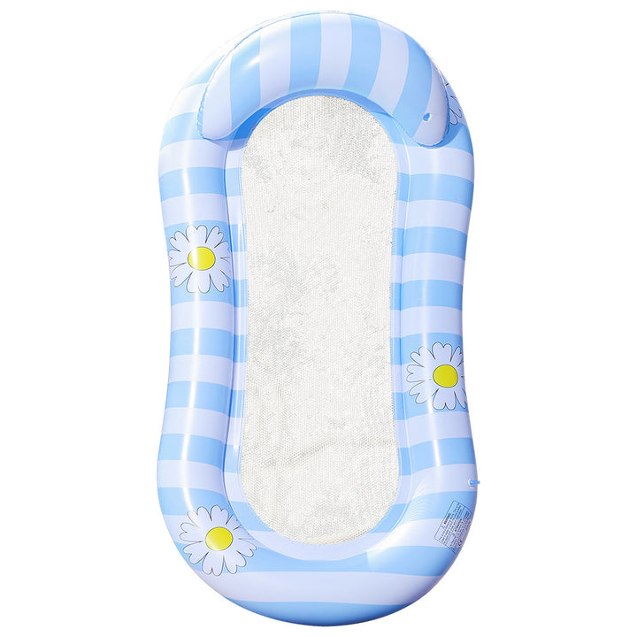 Unisex oppustbar solseng med nettingbunn Luvikno