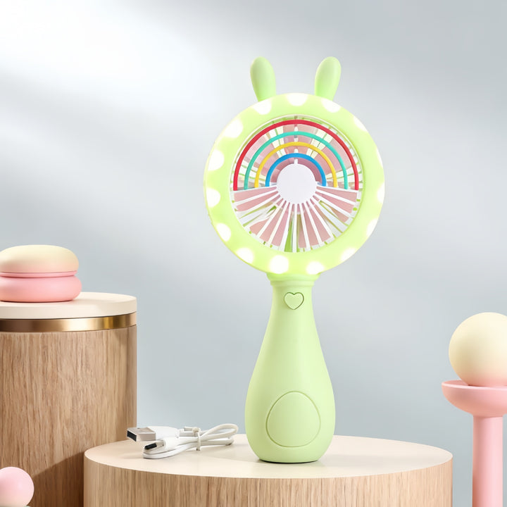 Dame Bærbar Mini-Vifte i leken Bjørn-design Luvikno