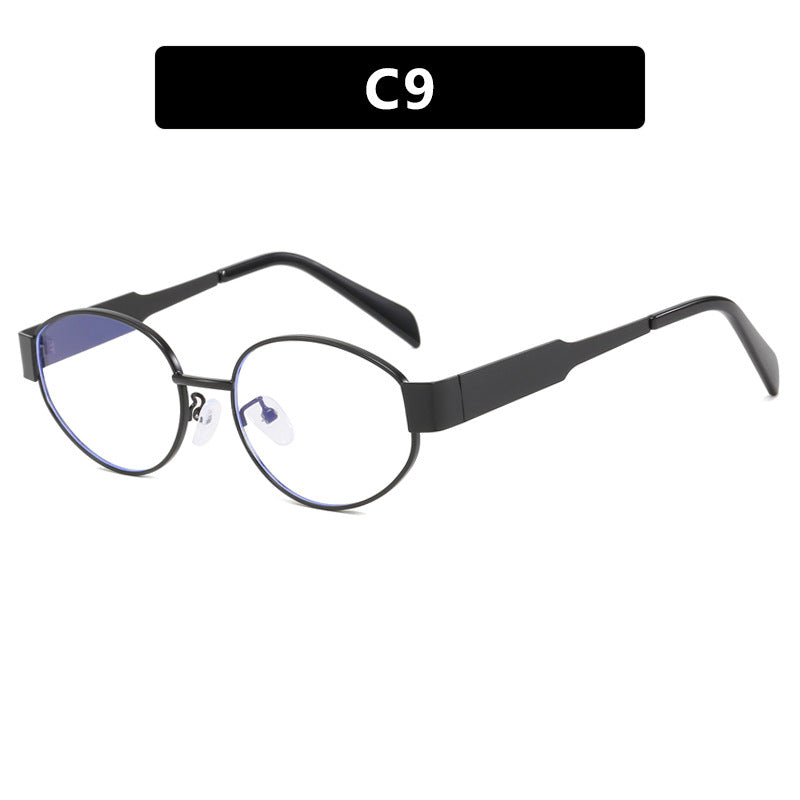 Dame moteriktig solbrille med innovativt geometrisk design Luvikno