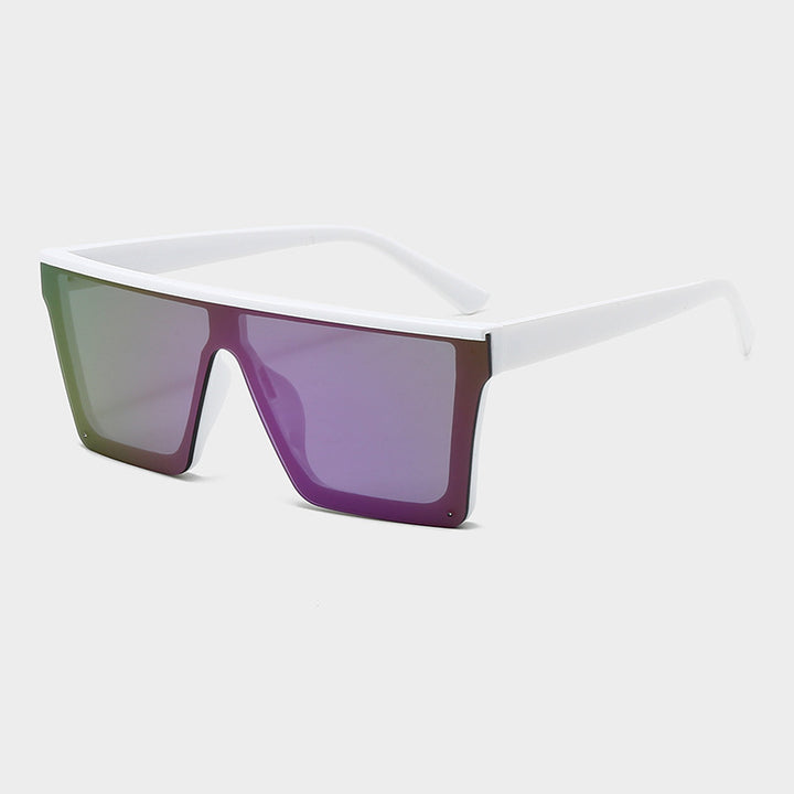Dame oversized solbriller i futuristisk design Luvikno