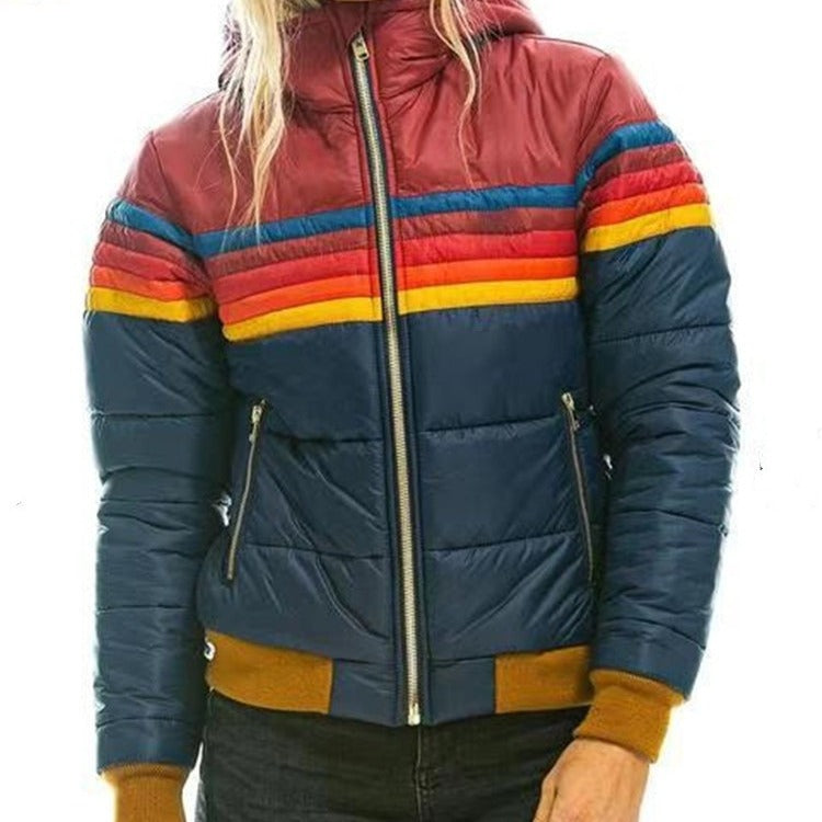 Luvik | Hettegenser Retro Stripete Jakke