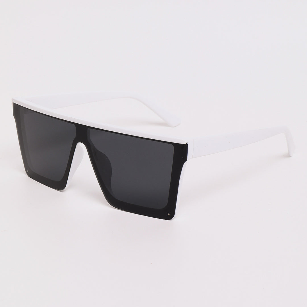 Dame oversized solbriller i futuristisk design Luvikno