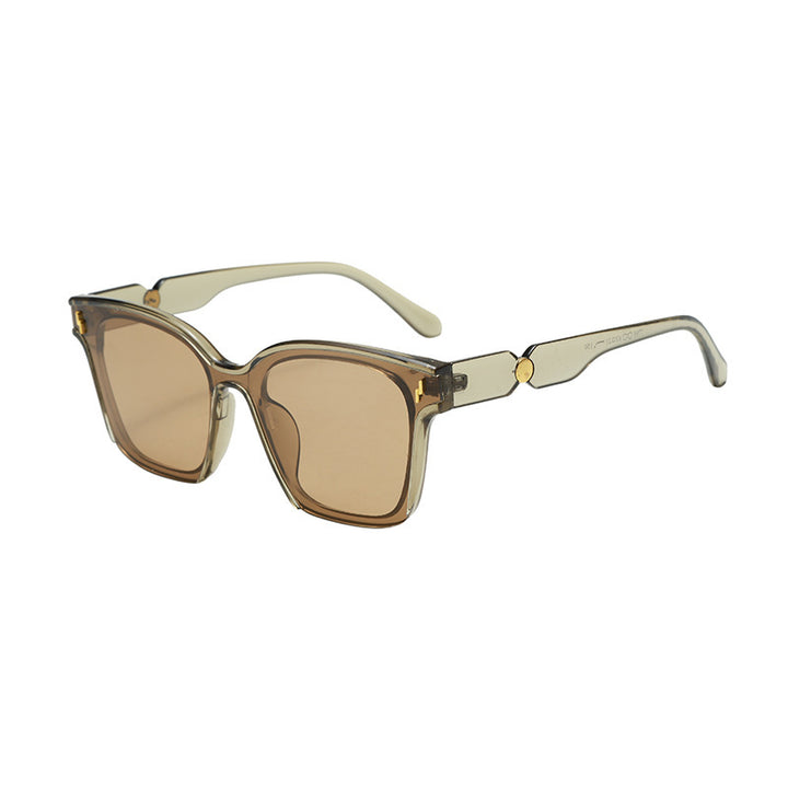 Dame Stilig solbrille med stilramme Luvikno