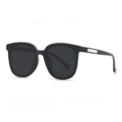 Dame Moda firkantet solbrille med robust ramme og UV-beskyttelse Luvikno