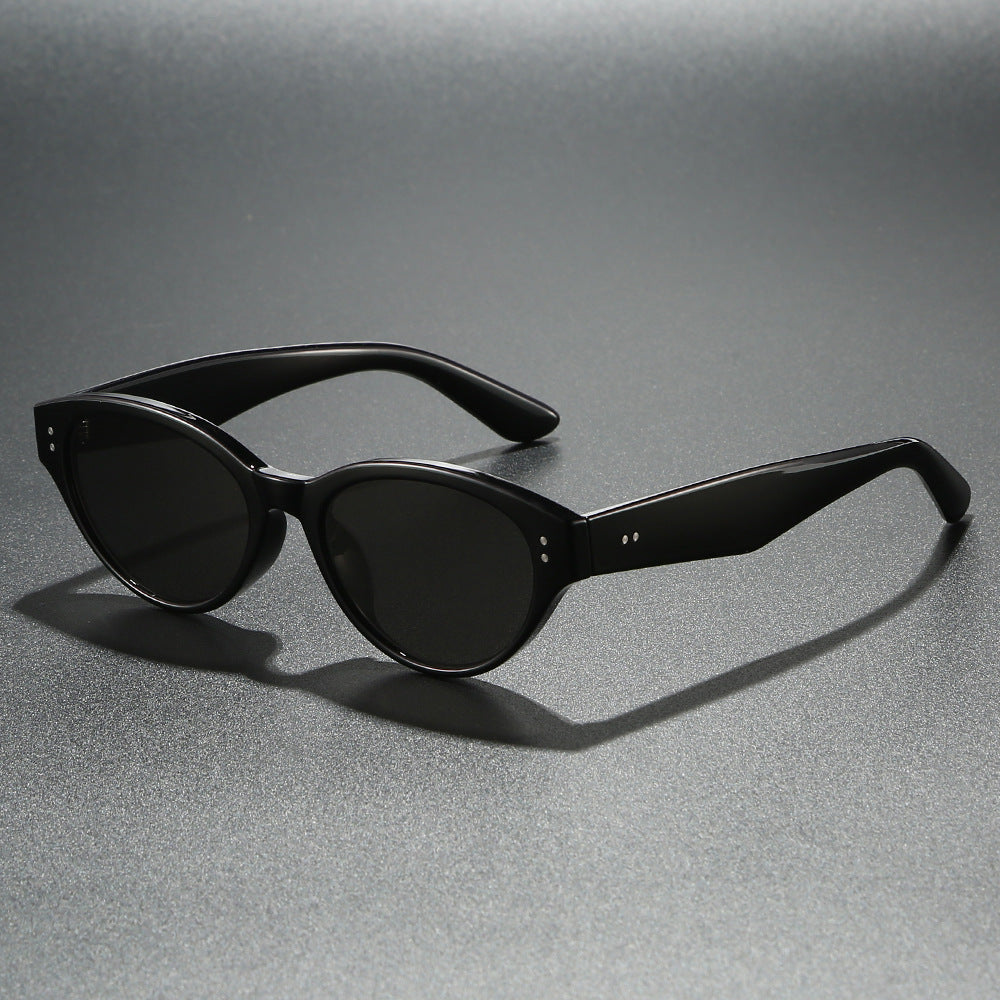 Dame Cat-Eye solbriller med UV-beskyttelse Luvikno