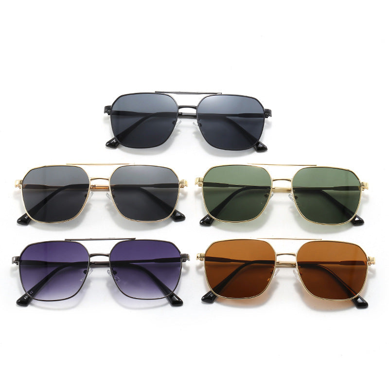 Damer Modiske Oversized-solbriller i edelt Shield-design Luvikno