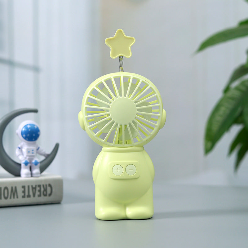 Unisex Bærbar Mini-vifte i kreativt figurd Design Luvikno
