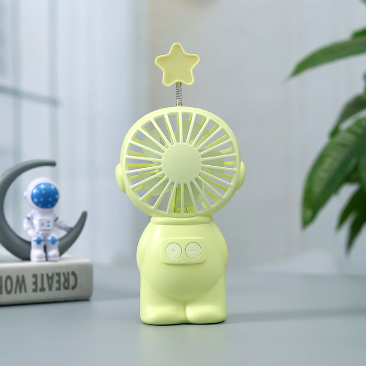 Unisex Bærbar Mini-vifte i kreativt figurd Design Luvikno